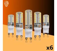 6 pcs/lot G9 lampe à LED 7 W 9 W 10 W 12 W ampoule de maïs AC 220 V-240 V SMD 2835 3014 LED Lampada lumière LED 360 degrés remplacer la lampe halogène