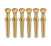 6 pcs métal Cribbage Conseil Chevilles s'adapter à 1/8 Trous avec Un Design Conique Unique Cribbage Chevilles Traditionnelles pour Famille et ami Traditionnel Jeu de société