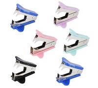 6 PCS Ôte-agrafes d'agrafes Retire Agrafe Rapide Outil Pour une Utilisation Quotidienne au Bureau et à la Maison（Couleur aléatoire）