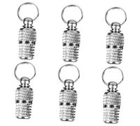 6 PCS PET ID TUBE Adresse étiquette étiquette pour chiens Pendre de collier étanche