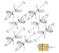 6 pcs Raccords de Plan de Travail, Vis Assemblage Plan de Travail, Boulons de Connexion du Plan de Travail, Pour Assemblage Fixation (150 mm)