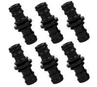 6 PCS Raccords de Tuyau 1/2, Rallonge de Tuyau d'Arrosage | Compatible avec les Systèmes de Tuyaux Gardena, Connexion Robuste pour Réparation de Tuyau d'Arrosage, Irrigation