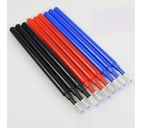 6 pcs recharges de stylo,Recharges de stylo effaçable Rollerball Encre Pointe lisse 0,7 mm ROUGE+BLEU