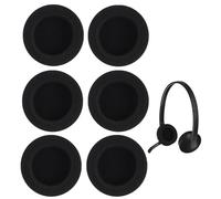 6 PCS Remplaçants Oreillettes pour Casque Sennheiser - Mousse Respirante, Compatible avec Série PC & Modèles Adaptés
