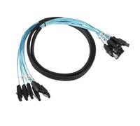 6 pcs/set Sata vers Sata Câble 6 Ports/Set Date Câble Sata 7 Broches Câble Sas 6 Gb/s Sata Vers Sata HDD Câble Cordon Pour Serveur Minier