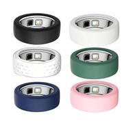 6 Pcs Smart Ring Protective Covers, Soft Silicone Anti-Scratch Sleeve