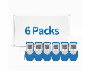 6 PCS ThermElc TE-03 ETH enregistreurs de température et d'humidité, PDF/CSV automatique, calcul MKT pour la surveillance des performances thermiques des bâtiments et les diagnostics environnementaux