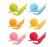 6 Pcs Verre À Vin Étiquette Pour Sachet De Thé Escargot Suspendu Tasse Tasse Clip Infuseur De Thé Partie pour La Décoration De La Maison Sachet de Thé suspendu Très Pratique et Populaire