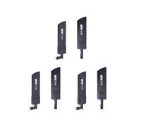 6 PeÃ§As 5G/3G/4G/GSM Full Band Omni Wireless Smart Meter Router Module Gain 40DBi Antenna, Preto SMA Male