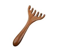 6 Peigne De Bois Santal À Griffe Pour La Stimulation Douce Du Cuir Chevelu Et Le Soulagement Du Stress Brosse Massage Des Cheveux En Bois Santal Naturel