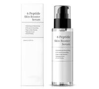 6 Peptide Collagen Booster Toner Serum, serum Niacinamide, Serum Collagene Visage con Niacinamide et Hyaluronic Acid, Apaisant, Contrôlant les Pores, Améliorant les Rides, 100ml
