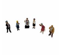 6 personnages sortie d'église-HO-1/87-Noch 15577