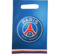 6 petits sacs en plastique PSG 23 x 15cm