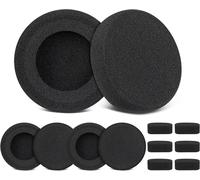 6 Pi¿¿ces Coussinets de Rechange pour Koss Porta Pro, KSC11, KSC17, KSC75 Casque, Coussin en ?ponge Doux et Durables avec Mousse Haute Densit¿¿