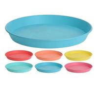 6 Piatti Colorati Da Picnic 22x3cm