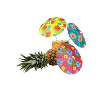 Boland – Parasols cocktail Hibiscus 52523 multicolore – Lot de 6