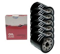 6 Piece Filtre À Huile Moteur 90915-YZZE1/03001/10001/10003/YZZJ1/YZZN2/ YZZC3/YZZC5/YZZC7/ YZZM3 Compatible Avec Toyota Moteurs Essence