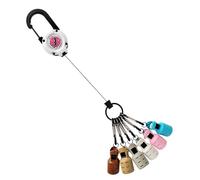 6 Piece Fishing Hook Cover Set - Portable Assorted Color Squid Guards, Protective Accessories | for Boat Kayak Pier Lake River Safety Anglers Beginners Use, Hook Protector Kit, Fishing Guard Caps