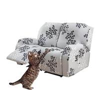 6 Pièce Housse De Fauteuil Inclinable, Doux Antidérapante avec Poche Latérale Housse Fauteuil Relax Electrique 2 Places, Spandex Housse De Canapé Fauteuil Protege de Meubles Lavable ( Color : #18 )