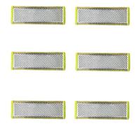 6 Pièce One Blade Rasoir Lame Compatible Avec Philips Oneblade De Remplacement Pro Lames Hommes