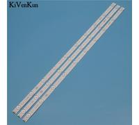 6 piece pour 2 TV Bandes de rétro-éclairage LED pour JVC LT-32M550, 3 pièces, Kit de barres de 32 "", LED315D10-07(B) LED315D10-ZC14-07(A) ( Nipseyteko )