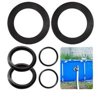 6 Pièces 25076RP Rondelle en pour Vannes à Piston de Piscine,Joints Toriques pour Piscine,Joints Toriques de Rechange de Piscine Compatible avec Intex Vannes de Piscine 10745,10262,10255