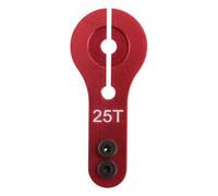 6 pièces 25T Servo Horn M3 filetage bras de direction servomoteurs pièces
