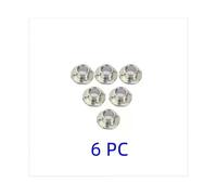 6 pièces 3/317/4/5/6/7/8/10/11/12 mm accouplement à bride rigide guide moteur coupleur d'arbre connecteur