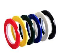 6 Pièces 3 mm Largeur Graphique Ruban de Grille Rubans à Marquage Tableau Ruban Grille Ruban Adhésif pour Artiste, 6 Couleurs