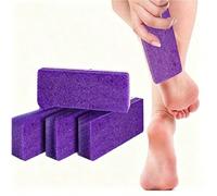 6 pièces/4 pièces/2 pièces Pierre ponce violette, matériau PU, pierre exfoliante professionnelle, convient pour les soins des pieds, des mains et du corps - Pierre ponce pour les pieds, élimine la pea