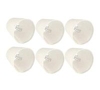 6 PièCes Abat-Jour en Tissu Simple Nordique Art Décor Abat-Jour Abat-Jour pour Lampe E14 W Lustre Ces Abat-Jour sont et Une Combinaison Stable Offre Une Bonne Transmission
