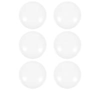 6 Pièces Abat-jour LED Semi-circulaire Clip-on 48,2 MM | Finition Givrée, Surface Lisse et Design Moderne, Suspendre et Miroir de Maquillage