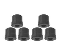 6 Pièces Accessoires de Trombone Embout Caoutchouc Noir | Pièces Universelles pour Cuivre, Installation Simple, du Bruit, Lot Pratique, Usage Quotidien