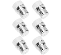6 Pièces Adaptateur de Douille B22 vers E14 220 V 2a Blanc | Convertisseur en PC et Cuivre, Conductivité Améliorée, pour Luminaires Suspendus, Bureaux et Lampes de Table