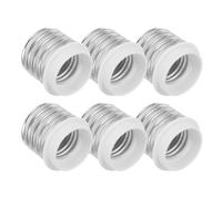 6 Pièces Adaptateur de Douille pour Ampoule E40 vers E27 | Métal et Pbt, Format Portable et Compact, Usage Polyvalent en Divers Environnements et Emplacements