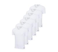 6 Pièces Adidas V-Neck T-Shirt Pour Hommes En Coton