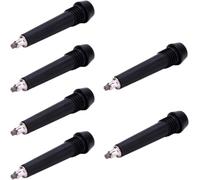 6 Pièces Alpenstock Pointe En Acier,Embouts Pour Bâtons De Marche,Remplacement De Pointe De Poteau De Randonnée,Pointe De Bâton De Randonnée,Tungstène Portable Alpenstock,