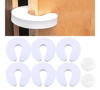 6 Pièces Amortisseur Stop-Porte Mousse Enfant, Bloque Porte Bébé Securite, Butoir porte en forme U Mousse, Anti-Pincement Protection Bébé Amortisseur pour Fenêtre de Porte