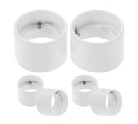 6 Pièces Anneau D’abat-jour pour Douille E26 E27, Filetage Précis | Maintien Stable du Luminaire, Remplacement pour Réparation Intérieure, Diamètre 1-1/2 Pouces