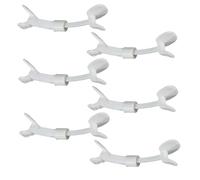 6 pièces appareil d'exercice facial sûr en forme de lèvres outils de beauté exercice musculaire du visage pratique correcteur d'entraîneur sourire pour les muscles étirant le levage des lèvres e