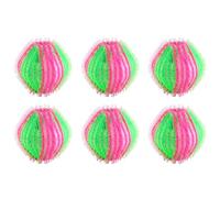 6 Pièces Attrape Poils Machine a Laver nti Poil Machine à Laver Cheveux Animaux Nettoyage Outil Bleu réutilisables pour enlever les poils d'animaux de chat Anti Poil Machine à Laver Boule Anti