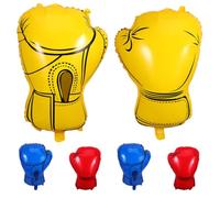 6 Pièces Ballons Moufles de Boxe en Aluminium