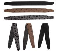 6 Pièces Bandeau Magique Cheveux en Tissu, Ajustable | Style à Motifs Mignons, Coiffage Rapide, Contrôle des Mèches Rebelles, pour Fêtes et Sport
