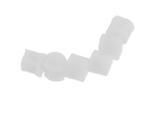 6 Pièces Barre D’agitation Aimantée Ptfe 2mm Blanche | Rotor de Laboratoire pour Tubes et Cuvettes, Surface Lisse, Usage en Incubateur Agitateur, Mélange Rapide Simultané