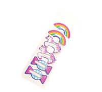 6 Pièces Barrettes à Cheveux à Pression Licorne Imprimée en Métal | Style Classique et Coloré, Maintien des Mèches, pour Bébés, Filles, Garçon et Filles et Ados