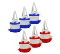 6 Pièces Bec Verseur pour Boissons en Boîte avec Couvercle | ABS et Silicone, Design Anti-fuite, Usage Polyvalent pour Jus et Cartons, Garde la Boisson Fraîche