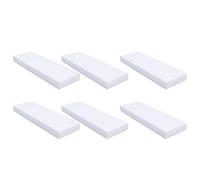 6 Pièces Bloc De Composition Blocs De Mousse D'art Brique Bloc De Mousse Artisanal Blocs De Brique De Mousse Formes En Prothèse Gâteau Blanche
