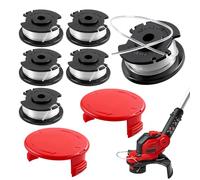 6 Pièces Bobine de Fil de Rechange pour EIN-Hell GE-CT 18/28 Li 5.2M*1.6mm