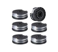 6 pièces Bobine Fil Nylon pour Parkside LIDL Akku PRTA 20-Li C3 A1B2 PRT 550 A1 A3 PRT 300 A1 Pièces de Rechange Coupe Bordure