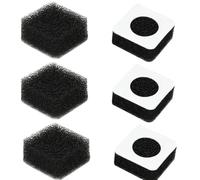 6 Pièces Bonnette Micro Anti Vent pour Caméra Insta360 X4 et X3, Éponge en mousse adhésive antibruit, Protection Microphone Durable, Coupe-Vent Accessoire Audio pour Améliorer la Qualité Sonore